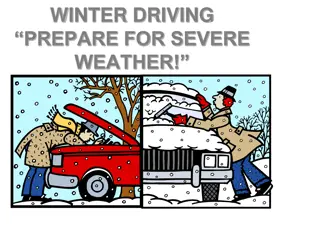 Winter Driving Safety Tips and Risk Management Decisions