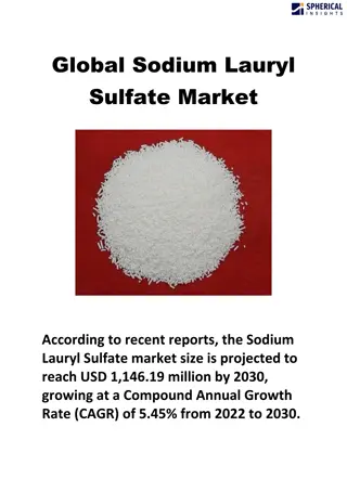 Global Sodium Lauryl Sulfate Market