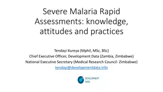 Severe Malaria Rapid Assessments: Knowledge, Attitudes, and Practices