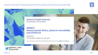 Impact of Severe Mental Illness, Physical Comorbidity, and COVID-19 in South Asia