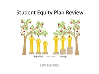 Equity Plan Review and Progress at Foothill College