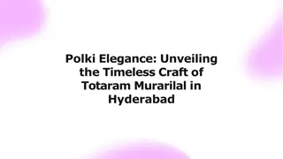 Polki Jewellery in Hyderabad Discover Totaram Murarilal's Timeless Craft