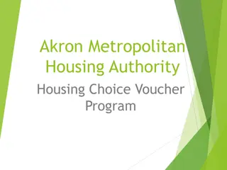 Akron Metropolitan Housing Authority Housing Program Overview