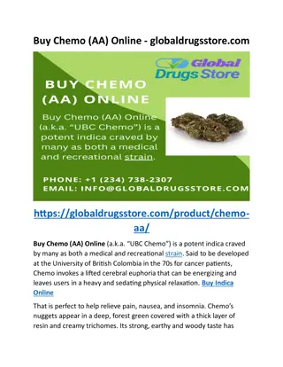 Buy Chemo (AA) Online - globaldrugsstore.com