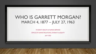 The Legacy of Garrett Morgan: Inventor, Entrepreneur, and Civil Rights Advocate