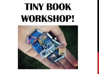 DIY Tiny Book Workshop: Create Your Own Miniature Book