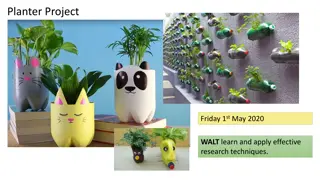 Effective Research Techniques for Designing a Recycled Plant Pot