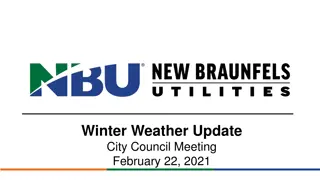 Winter Storm Event Recap and Recovery Efforts in New Braunfels