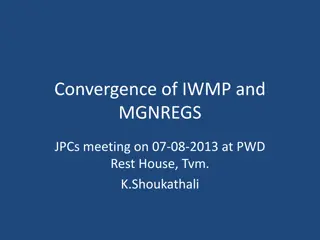 Enhancing Rural Development Through IWMP and MGNREGS Convergence