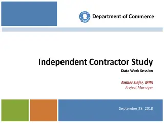 Analysis of Independent Contractor Trends in Washington State