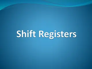 Shift Registers: Introduction and Classification