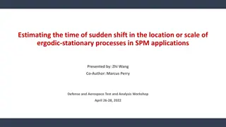 Estimating Time of Sudden Shift in Ergodic-Stationary Processes for SPM Applications