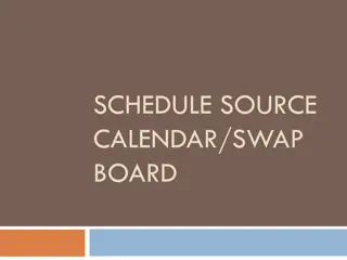 Manage Your Work Schedule Efficiently with Schedule Source Calendar Swap Board