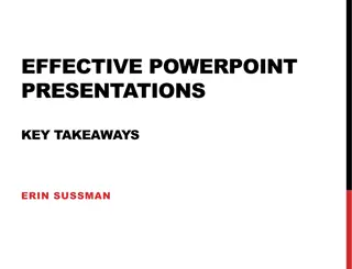 Effective PowerPoint Presentation Essentials