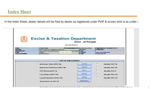 Overview of Dealer Details Filing Procedures Under Different Forms