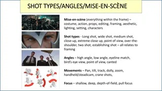 Shot Types, Angles, and Mise-en-scène in Film