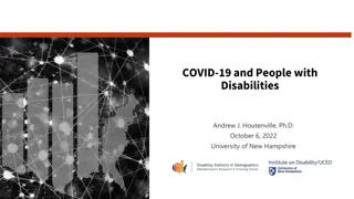 COVID-19 Impact on Vaccination Rates Among People with Disabilities