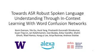 Enhancing Spoken Language Understanding with Word Confusion Networks