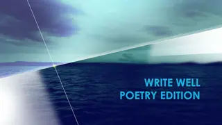 Poetry Playground: A Journey Through Verses and Creativity