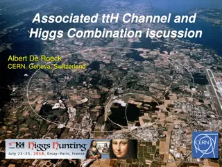 Associated ttH Channel and Higgs Combinations in Particle Physics