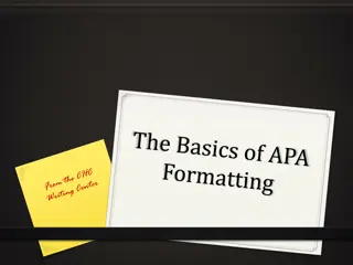 Proper Essay Formatting Guidelines