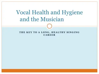 Vocal Health and Hygiene for Musicians: Key to a Long, Healthy Singing Career