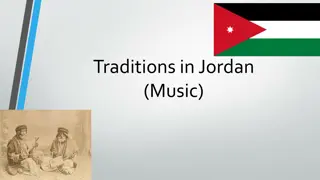 Musical Traditions in Jordan: Colors of Life Cycle Through Music