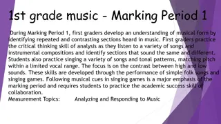 First Grade Music Curriculum Overview