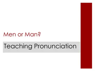 Effective Techniques for Teaching Pronunciation in English