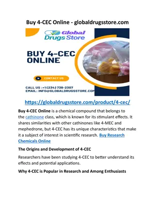 Buy 4-CEC Online - globaldrugsstore.com