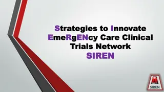 Strategic Innovation in Emergency Care Research Network (SIREN)