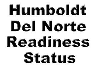 Tsunami Preparedness and Response in Del Norte and Humboldt Counties