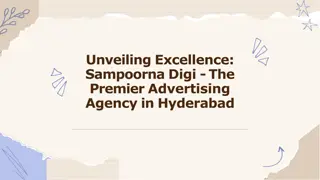 Best Advertising Agency in Hyderabad - Sampoorna Digi's Creative Excellence