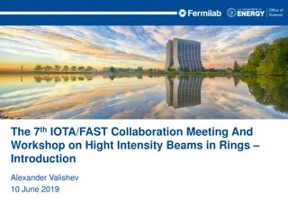 7th IOTA/FAST Collaboration Meeting & Workshop on High-Intensity Beams