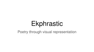 Ekphrastic Poetry Through Artistic Inspiration