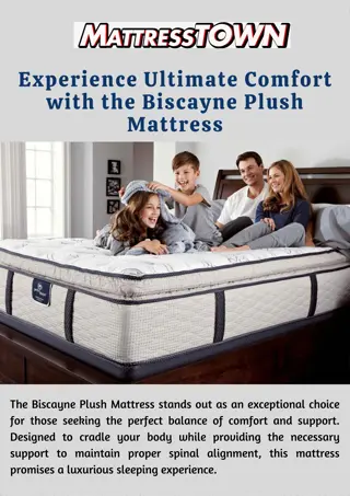 Searching the Best Biscayne Plush Mattress-My Mattress Town