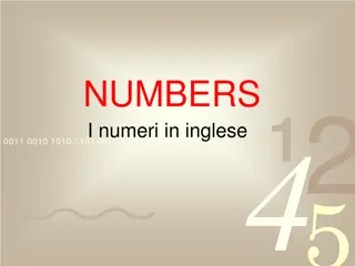 Learn English Numbers from 1 to 100