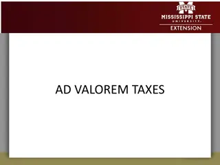 Understanding Ad Valorem Taxes and Property Categories