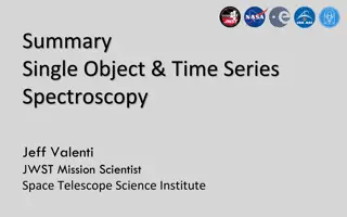 Best Practices for Spectroscopy in JWST Missions