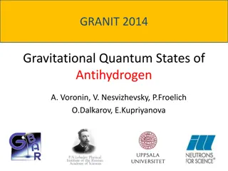 Exploring Gravitational Quantum States of Antihydrogen