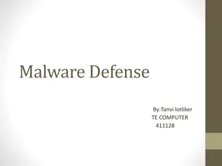 Effective Antivirus Approaches and Malware Defense Strategies