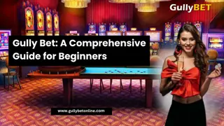 Gully Bet: A Comprehensive Guide for Beginners