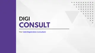 Digi Consult Gem registration consultant in India.