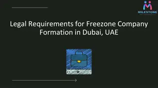 Legal Requirements for Freezone Company Formation in Dubai, UAE