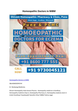 Homeopathic Doctors in NIBM 8600777555