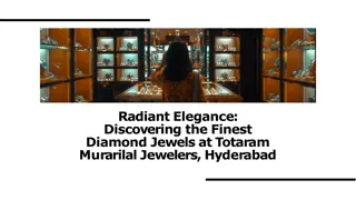 Discover the Best Diamond Jewellery in Hyderabad at Totaram Murarilal