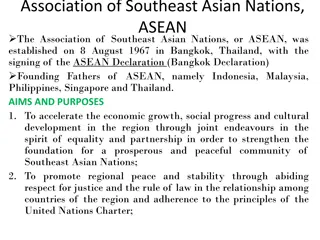 Overview of ASEAN: A Regional Partnership for Development and Cooperation