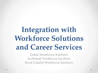 Workforce Solutions Integration and Career Services Overview