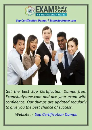 Sap Certification Dumps | Examstudyzone.com