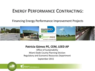 Energy Performance Contracting: Financing Solutions for Sustainable Projects